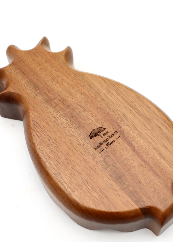 Koa Wood Pineapple Dish