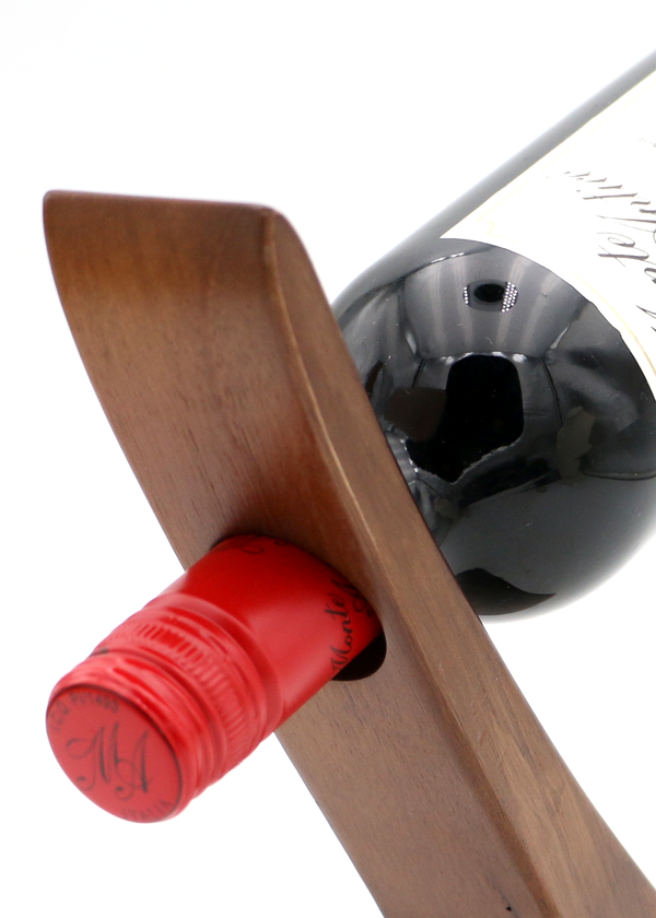 Koa Wood Wine Bottle Holder
