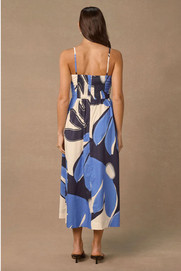 Twilight Palms Midi Dress