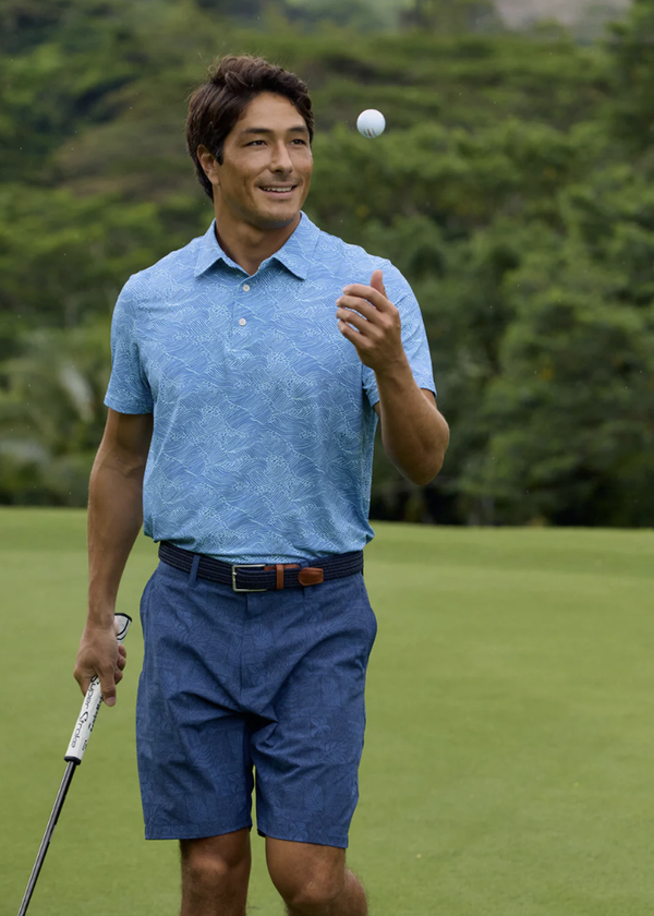 Molokai Channel Performance Polo - Pacific