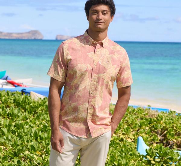 Aloha Biscus - Faded Amber