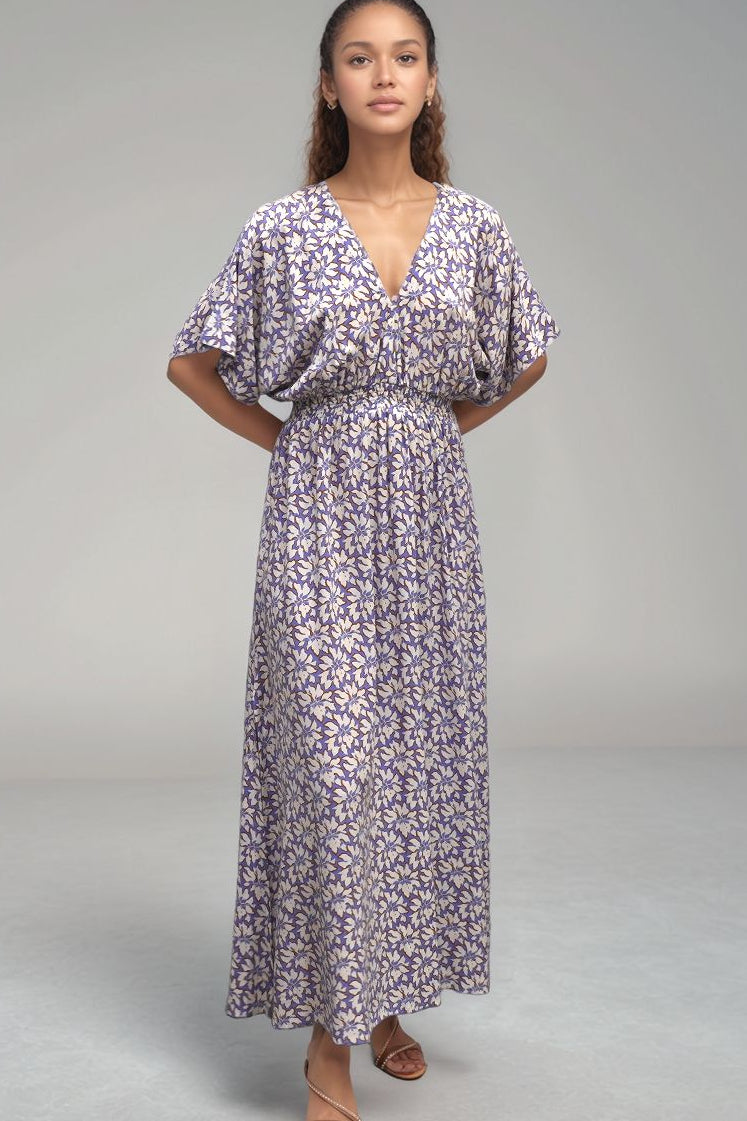 poppy midi dress Poppy Tropical Midi Dress