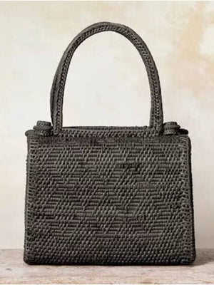Ata Vine Handbag - Black