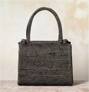 Ata Vine Handbag - Black
