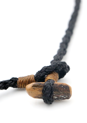 Black Megalodon Tooth Pendant