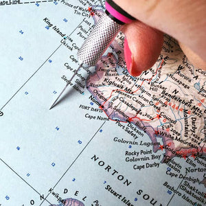 Hawaii Vintage Map Ceramic Coasters