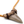 Tan Megalodon Shark Tooth Pendant Necklace