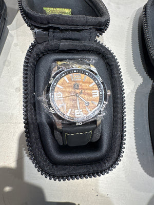 Hawaiian Koa Wood Face Watch - Surfrider