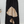 Gingko Print Wide Leg Pants - Black