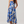 Sarina Linen-Blend Maxi Dress - Blue Tropical