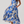 Sarina Linen-Blend Maxi Dress - Blue Tropical