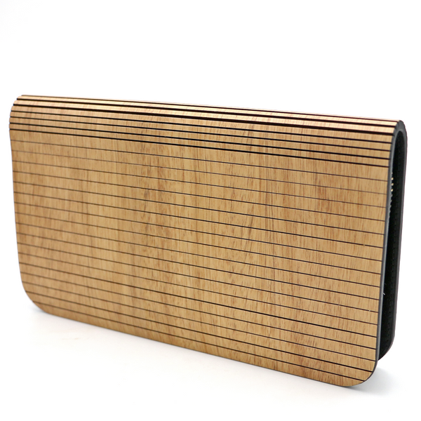 Acacia Wood Clutch Wallet