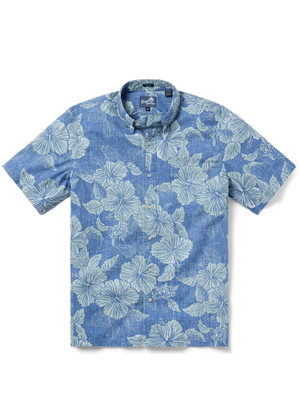 Aloha Biscus - Blue Horizon