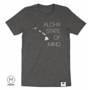 Aloha State of Mind - Dark Grey Heather