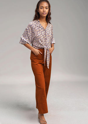 Aquila Top - Bloomcrest Lavender