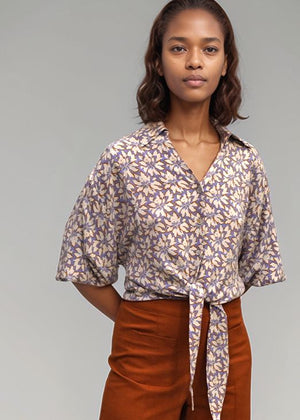 Aquila Top - Bloomcrest Lavender