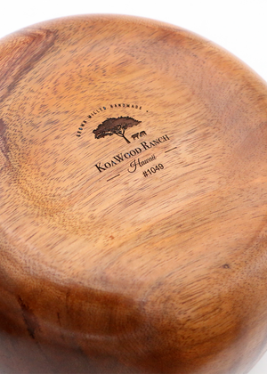 Hawaiian Koa Wood Bowl #1049 - Large