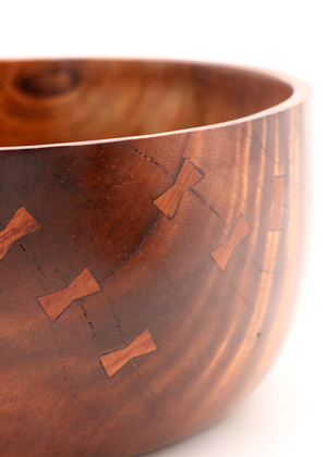 Hawaiian Koa Wood Bowl #1049 - Large