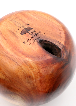 Hawaiiaanse Koa Houten Kom #810 - Medium