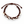 Cotton Bracelet with Shark Teeth