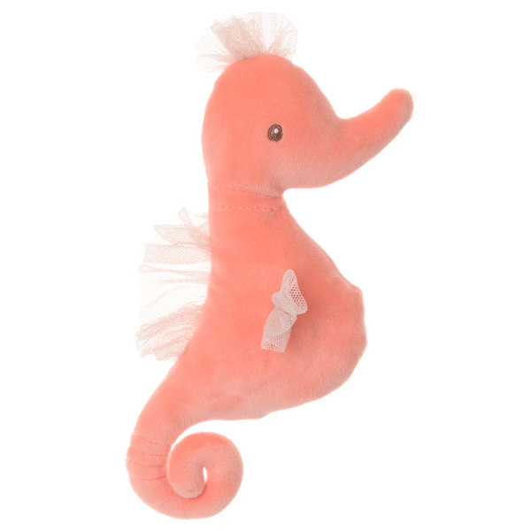 Emily the Seahorse in Orange Plush Toy