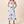 Carmen Midi Dress in Liliana Blue Surf