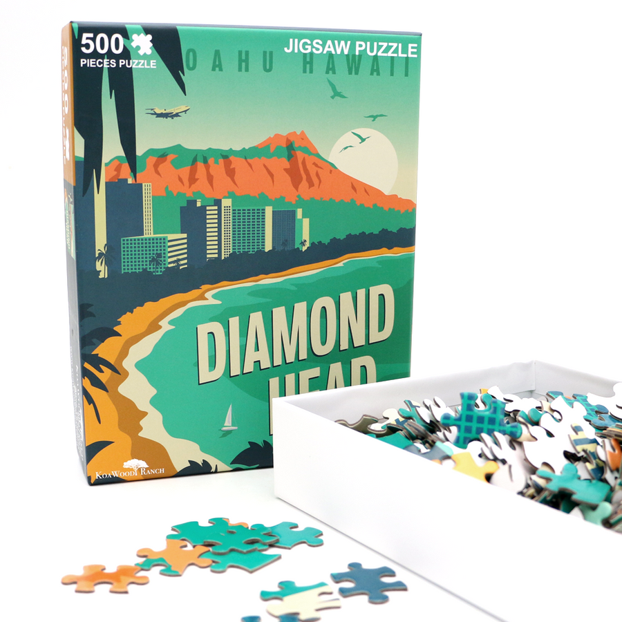 Diamond Head 500 Piece Puzzle