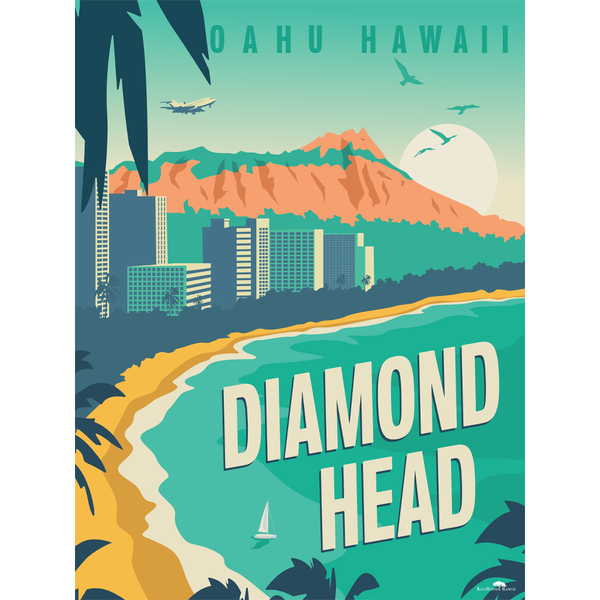 Diamond Head 500 Piece Puzzle