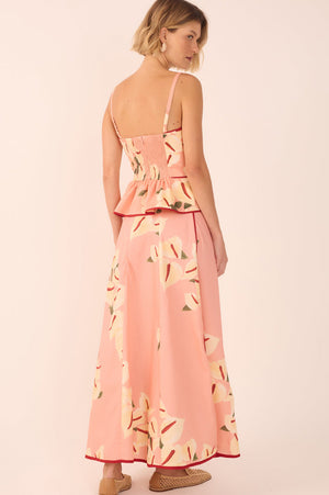 Anthurium Maxi Skirt