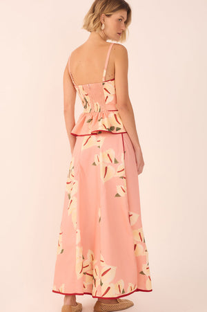 Anthurium Bustier Top