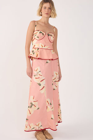 Anthurium Bustier Top