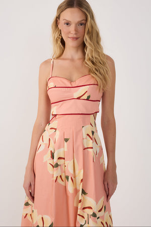 Anthurium Midi Dress