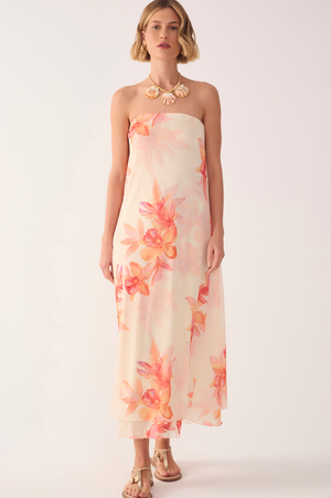 Beta Tiered Midi Dress