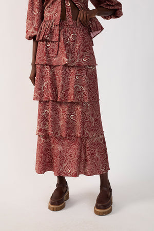 Crepusculo Maxi Skirt