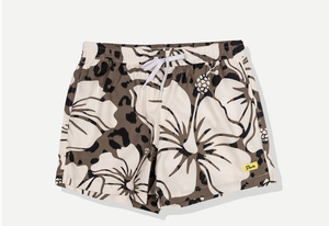 Hibiscus Leopard Swim Short