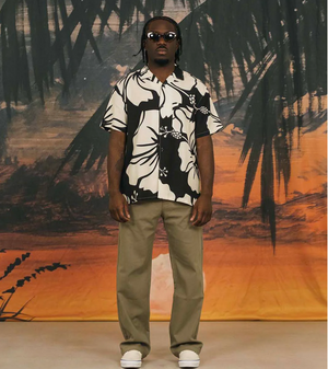 Paradise Button-Up in Black