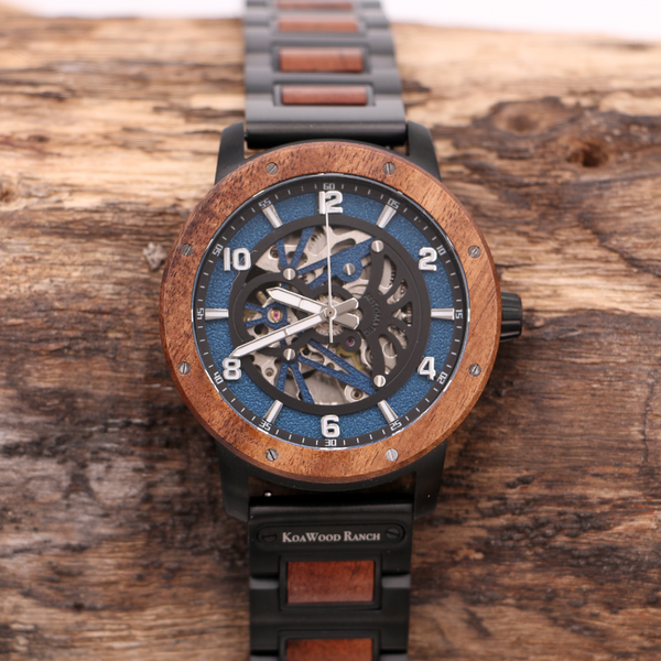 Mauka Forest - Hawaiian Koa Automatic Watch