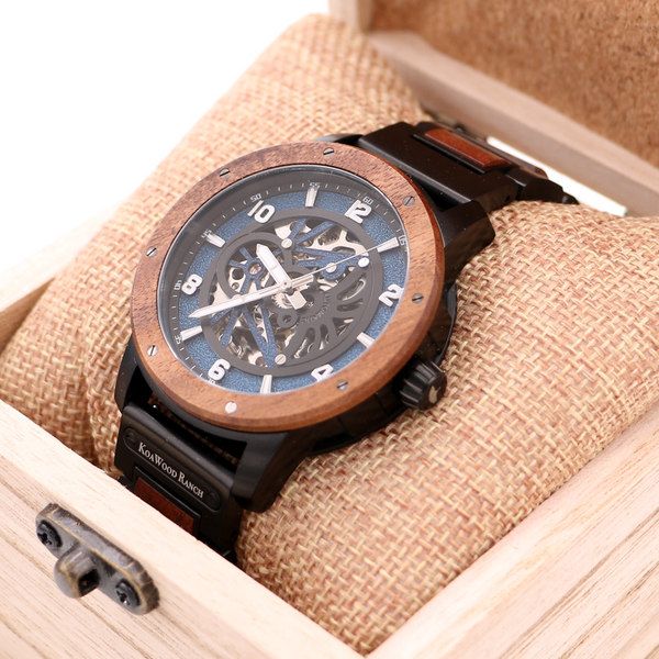 Mauka Forest - Hawaiian Koa Automatic Watch