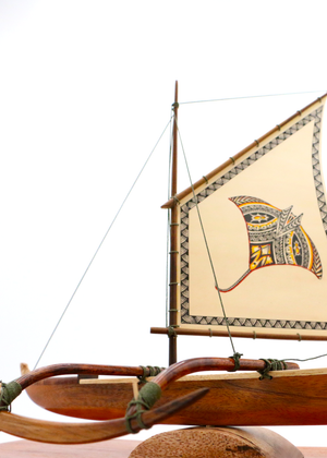 Koa Fishing Canoe Manta Ray