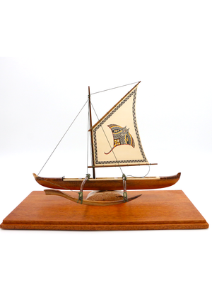 Koa Fishing Canoe Manta Ray