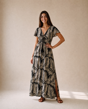 Avelle Maxi Dress - Drift Black