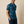 Fish - Black Aloha Shirt - Side View