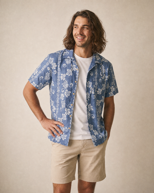Mariner Printed floral Camp Collar Shirt