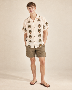 Coconut Button-Up - Antique