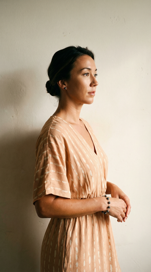 Flynn Dress - Current Rose