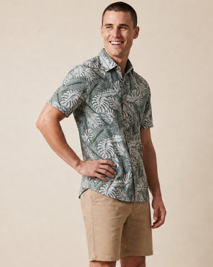 Palms Aloha - Jungle Green