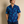 ‘Iwa’iwa Fern Aloha Shirt - Blue