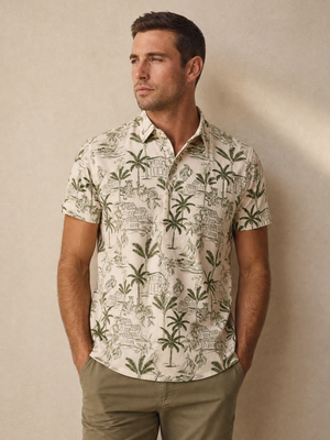 Anywhere Polo - Tropic Etch
