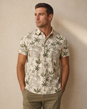 Anywhere Polo - Tropic Etch