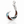 Fish Hook Sterling Silver Koa and Abalone Inlay Pendant